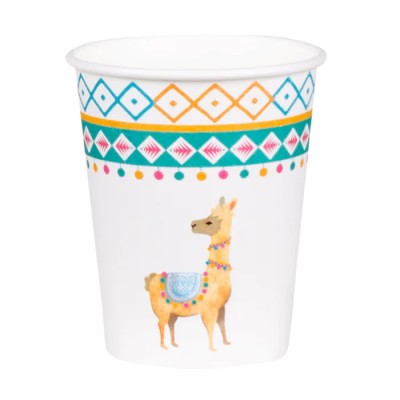 VASOS  LLAMA 6 UND