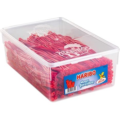 HARIBO MEGA TORCIDA FRESA S/200