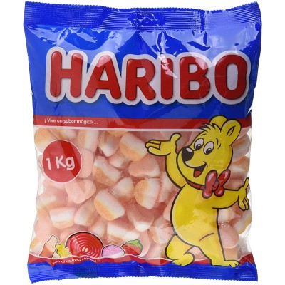 HARIBO TRICORAZON MELOCOTON 1KG