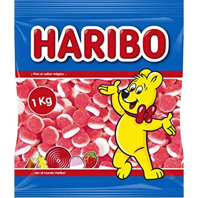 HARIBO TARTA NATA-FRESA 1KG.