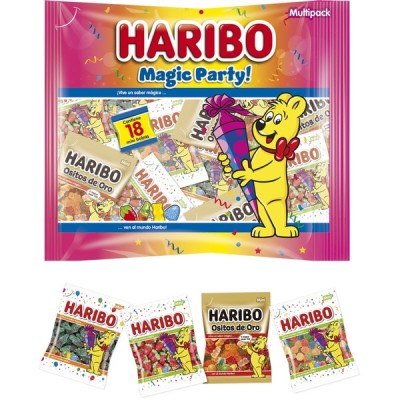 HARIBO MAGIC PARTY 450 GR 12 BOLSITAS IND