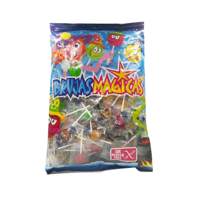 BOLSA PIRULETAS BRUJAS SURTIDAS 200 UND
