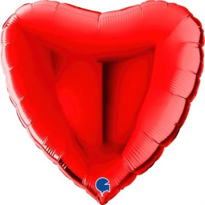 GLOBO CORAZON ROJO 31'