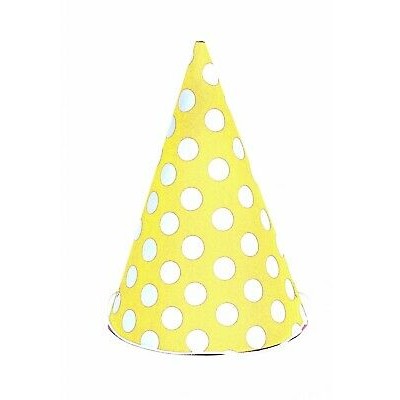 SOMBREROS LUNARES AMARILLO 6 UND