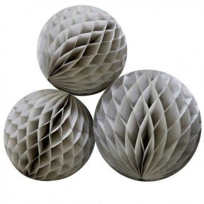 DECO. 3 FAROLES NIDO PLATA
