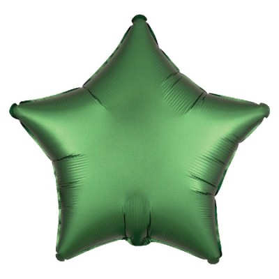 GLOBO ESTRELLA VERDE ESMERALDA 18'