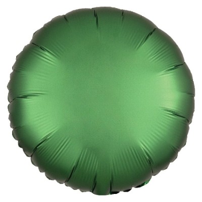GLOBO CIRCULO 18'VERDE SATIN
