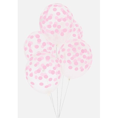 GLOBO TOPOS ROSA PASTEL 5 UND -MLD-