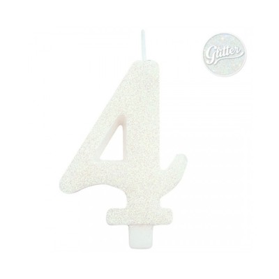 VELA GLINTTER BLANCO N.4 BIO