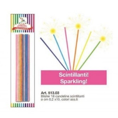 VELAS 18 UND COLORES STDOS