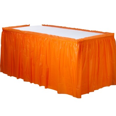 FALDON PARA MESAS NARANJA