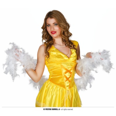 BOA PLUMAS BLANCO 1.80 MT (40 G)