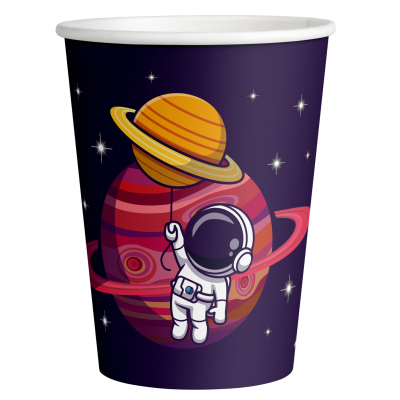 VASOS SPACE 266 ML 8 UND