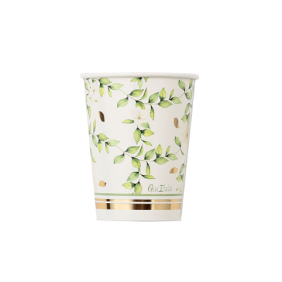VASOS CARTON CAMELIA 8 UND