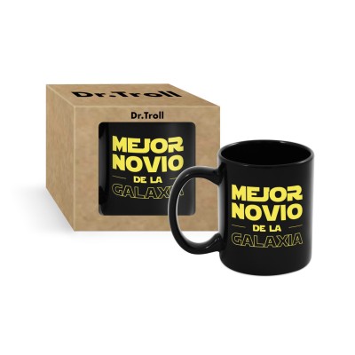 TAZA MEJOR NOVIO DE LA GALAXIA