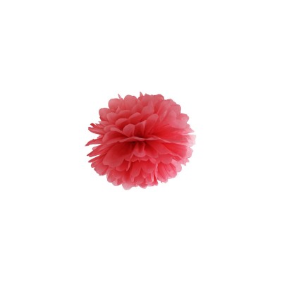 POM PON ROJO 35 CM PD