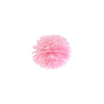 POM PON ROSA PASTEL 35 CM PD