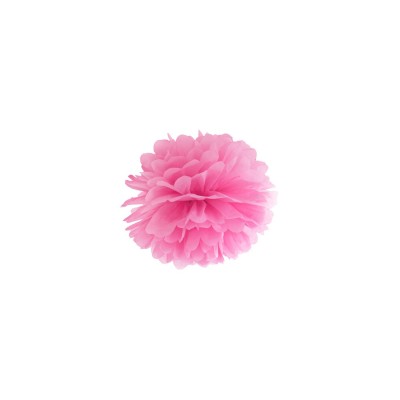 POM PON FUCSIA 25 CM PD