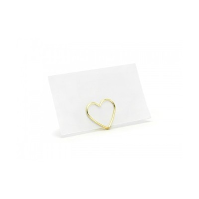 SITIO PARA MESA CORAZON ORO 10 UND