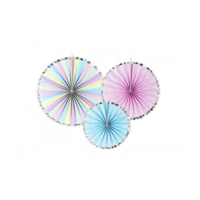 ROSETONES DECORATIVOS UNICORNIO 3 UND
