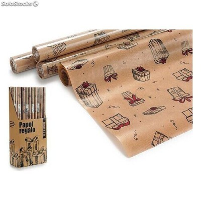 ROLLO PAPEL REGALO KRAFT