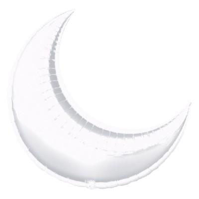GLOBO LUNA PLATA 35'