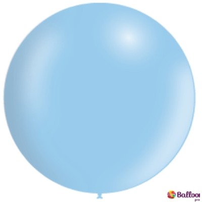 GLOBO 3FT AZUL MATTE PASTEL
