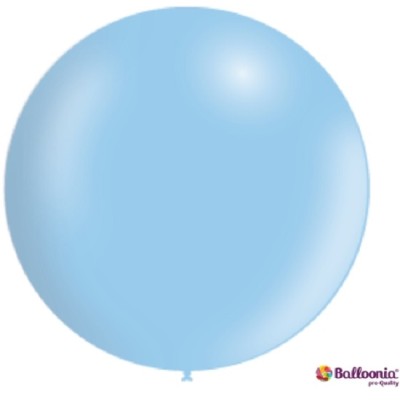 GLOBO 2FT AZUL MATTE PASTEL 1 UND
