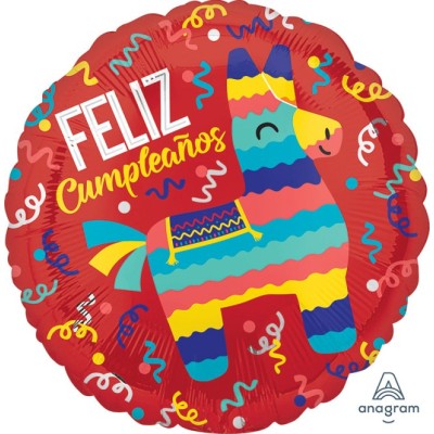 GLOBO FOIL 18'LLAMA FELIZ CUMPLE