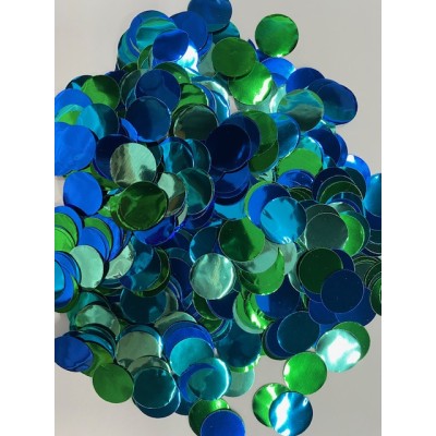BOLSA CONFETI FOIL TONOS AZULES 30 GR