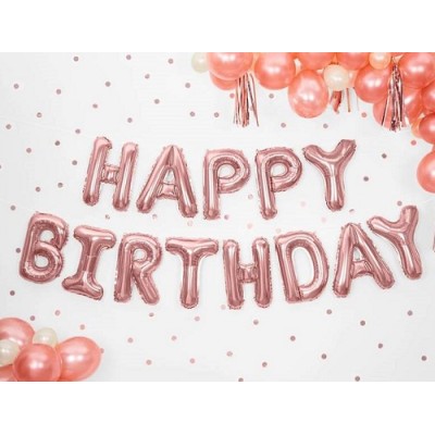 GUIRNALDA HAPPY BIRTHDAY ROSE GOLD