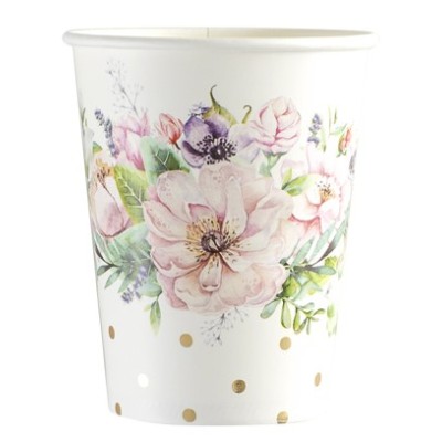 VASO CARTON JARDIN Y TOPOS 8 UND