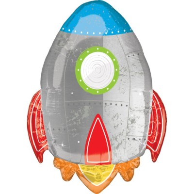 GLOBO FOIL COHETE 73 CM