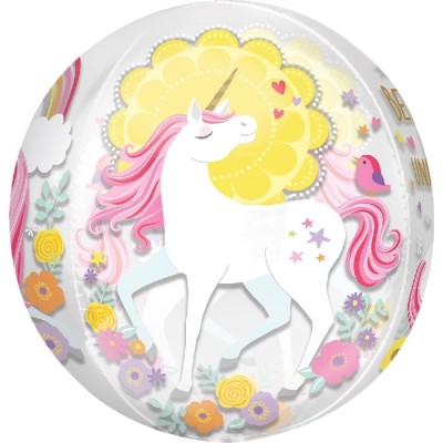 GLOBO ORBZ UNICORNIO