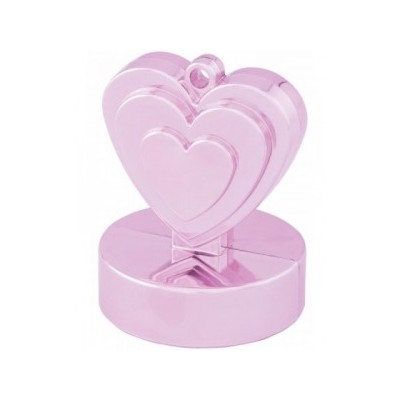PESO CORAZON ROSA QX