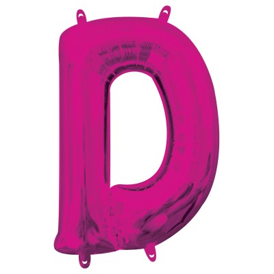 GLOBO MINI LETRA ROSA D