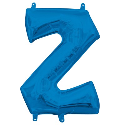 GLOBO MINI LETRA AZUL Z