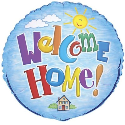 GLOBO FOIL WELCOME HOME