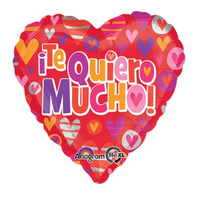 GLOBO JUMBO CORAZON ROJO 32'