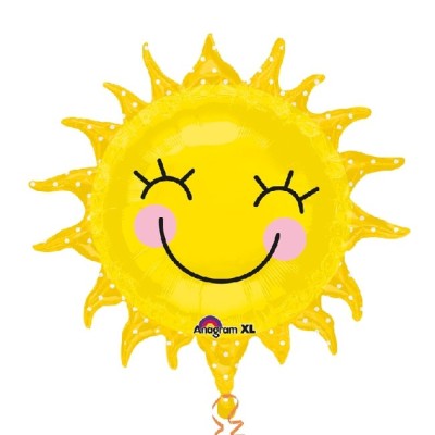 GLOBO FOIL SOL ¨SOY FELIZ ¨
