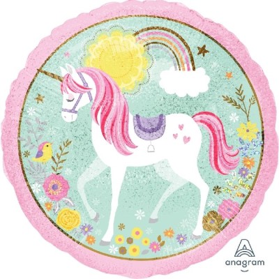GLOBO FOIL UNICORNIO 18'