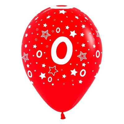 12 GLOBOS LATEX NUM. 0 SEMPERTEX