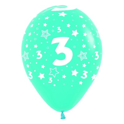 12 GLOBOS LATEX NUM. 3 SEMPERTEX
