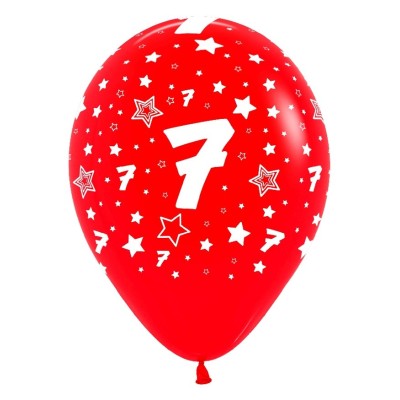 12 GLOBOS LATEX NUM. 7 SEMPERTEX