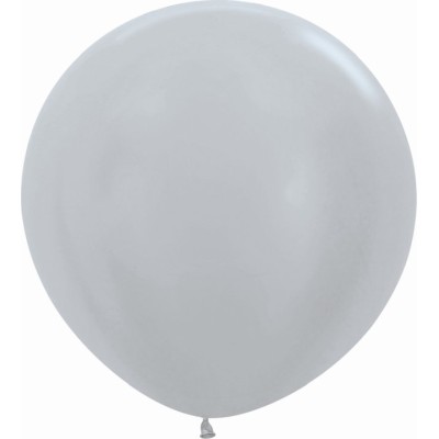 GLOBO PLATA 90 CM (36')