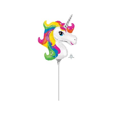 GLOBO CABEZA MINI UNICORNIO