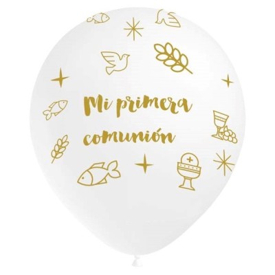 GLOBOS MI PRIMERA COMUNION