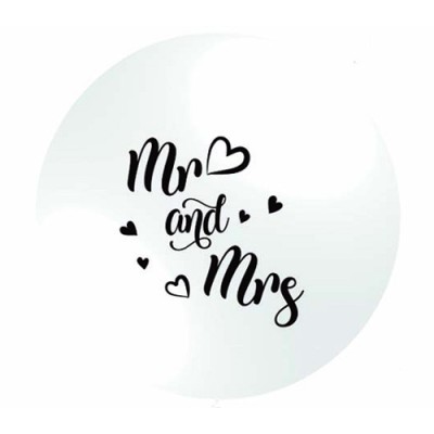 GLOBO 3FT ¨MR & MRS¨