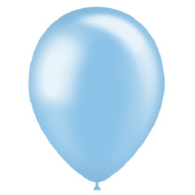 GLOBOS CELESTE METAL 10 UND- BALL