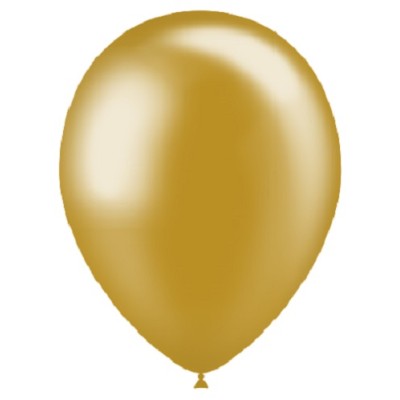 GLOBOS ORO METAL 10 UND- BALL